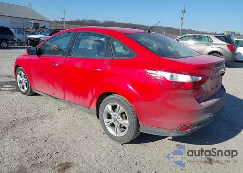 2012 Ford Focus Se from USA, damaged, VIN 1FAHP3F29CL318037